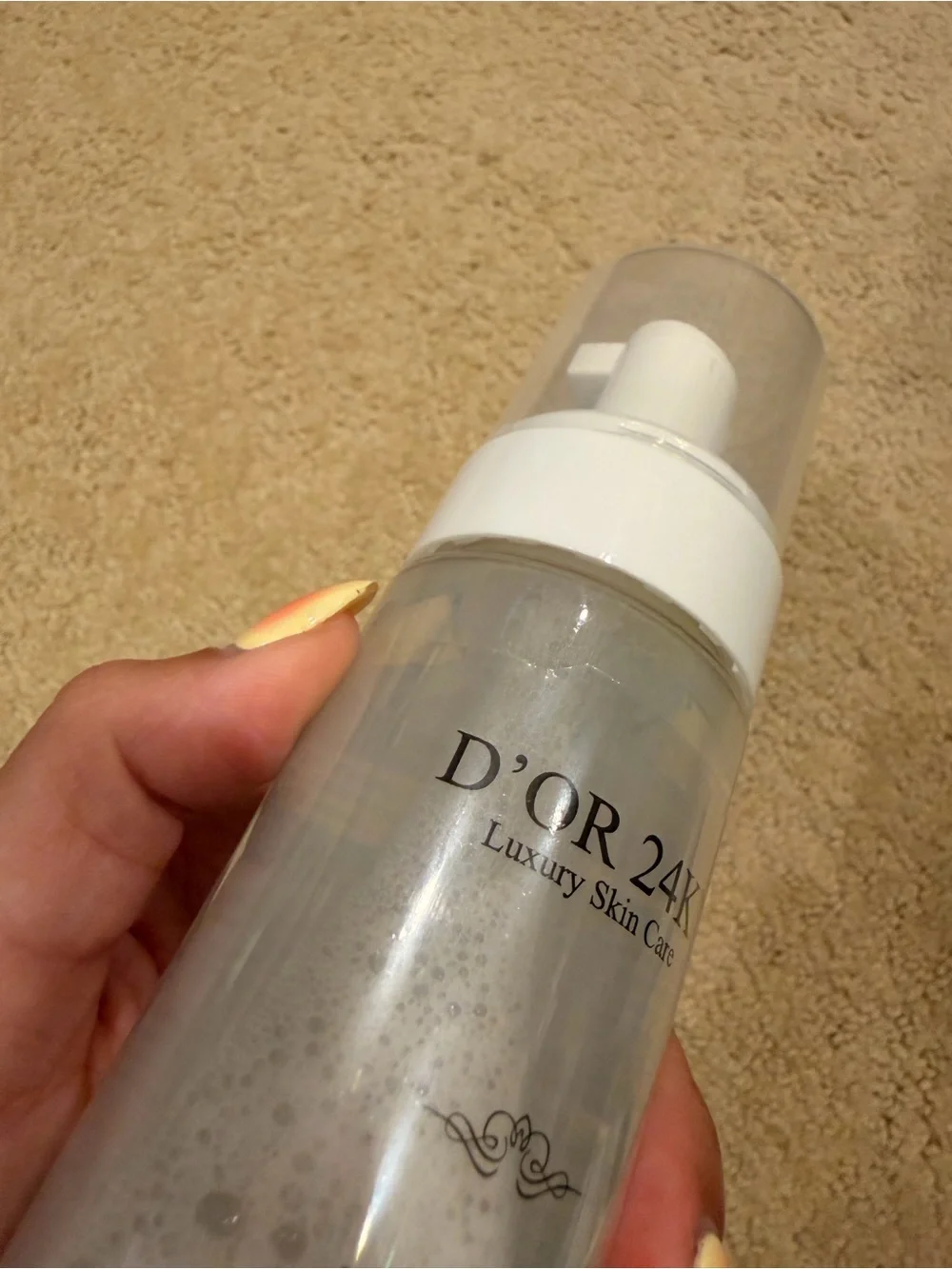 D’OR 24K cleanser